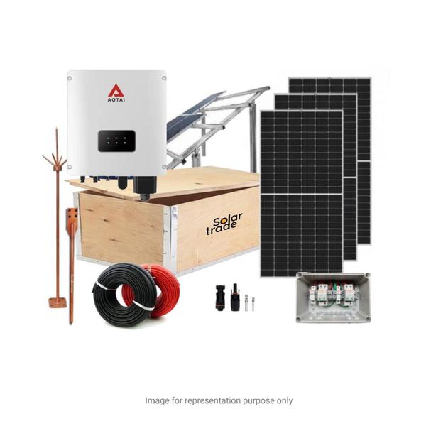 4.9 KW DCR Residential Solar Premium Kit for PM Suryghar